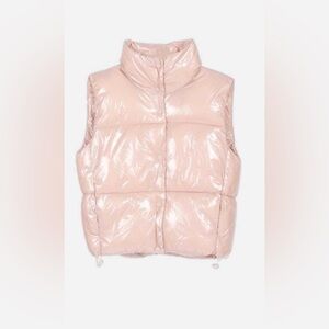 Deluc Pink Puffer Vest